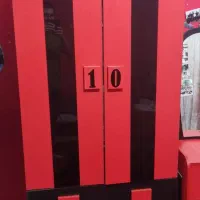 کمد و کتابخانه طرح فوتبالی
