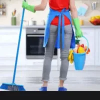 خانم جهت نظافت منزل