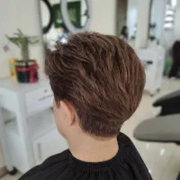 کوتاهی تخصصی مو به همراه براشینگ