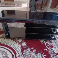 میز تلوزیون شیشه ای