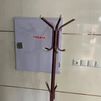 چوب رختی فلزی پایه سنگی