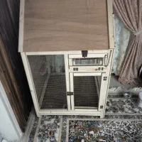 قفس چوبی جادار