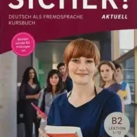 کتاب آلمانی  sicher aktuell b2 سیمی شده نو