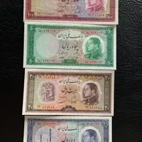 اسکناس پهلوی اول و دوم|کلکسیون سکه، تمبر، اسکناس|مشهد, شاهد|دیوار