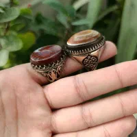 انگشتر نقره کلکسیونی . دوعدد