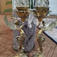 شمعدان های برنجی مدل فرشته
