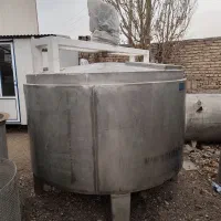 مخزن استیل ۳ تن دوجداره میکسر گرید ۳۱۶