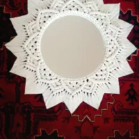 آینه و رانر مکرومه