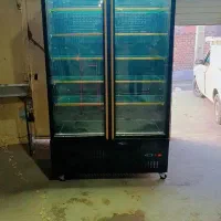 یخچال ایستاده ویترینی ۱+۲ درب فقد ۸۵ تومن