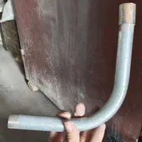 لوله عصایی گالوانیزه رزوه‌ای