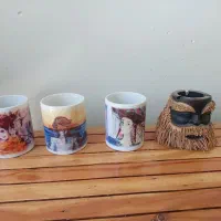 سه عدد ماگ سرامیکی خاص