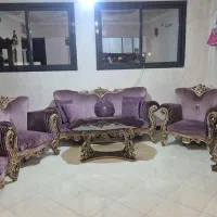 ست چوبی مبل و میز