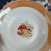 بشقاب چینی سبد میوه