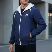 کاپشن مردانه مدل Nike آبی / پرداخت درب منزل