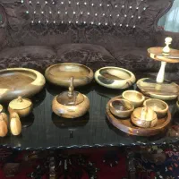 سرویس پذیرایی ۴ تیکه چوبی