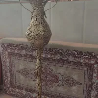 گلدون پایه دارویک جفت شمعدونی