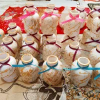 خوشه گندم و گلدان یا جا شمعی ماهی عید