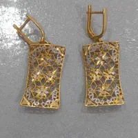 گوشواره ۷گرم ۴۰۰سوت   گوشواره میخی ۳گرم ۲۰۰سوت