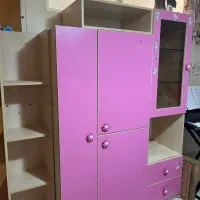 سرویس خواب کودک  همراه با میزآرایش ومیزتحریر