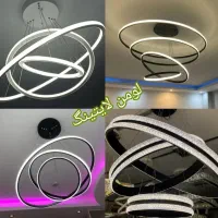 طرح تعویض لوستر برنجی با لوستر مدرن