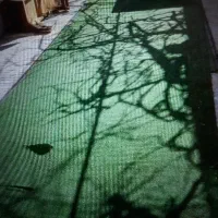 چمن مصنوعی کارکرده تمیز ۲۵ میل پرز بلند همه ابعاد