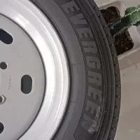 رینگ لاستیک تیوبلس نیسان درحدنو۲جفت عقب دارم