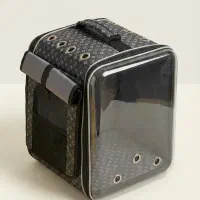 کوله پشتی شفاف و جای خواب موزی گربه (کاملا نو)