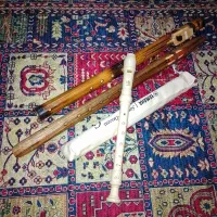 فلوت ریکوردر، فلوت لاکوتا چوب گردو و بامبو