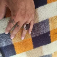 انگشتر عقیق یمنی کلوخه