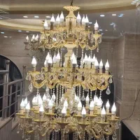 لوستر دوبلکس تمام برنزی