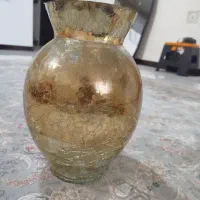 گلدان شیشه ای نو