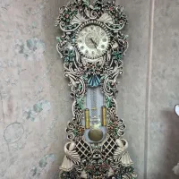 ساعت ایستاده چوبی