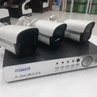 سه عدد دوربین آپتینا با دستگاه در حد