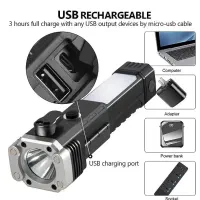 چراغ قوه دستی ۸کاره مدل Led torch