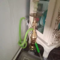 قلیون برنجی کاملا نوع واستفاده نشده