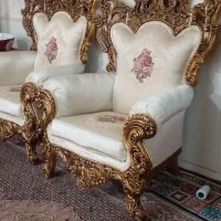 مبل سلطنتی ۷نفره پارچه تورک