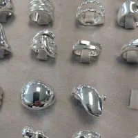 انگشتر زنانه با روکش نقره / انواع انگشتر در بتا