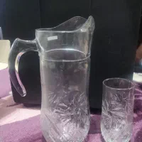 پارچ و ۶ لیوان درجه یک