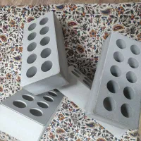 اجر لفتون ۱۰سوراخ درجه ۱ رنگ طوسی