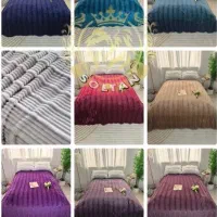 فروش عمده پتوهای مسافرتی کرکره ای تک رنگ