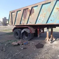 تریلی آهن کمپرسی مایلری آلمانی سنگین