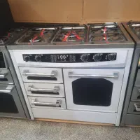 اجاق گاز صفحه استیل طرح فر