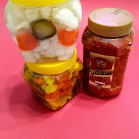 ترشی بندری و شوری و ترشی سرکه
