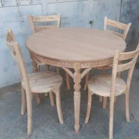 میز منبتی،جلو مبلی نهار خوری صندلی