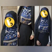چادر مشکی دوخته شده