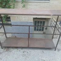 میز سه طبقه آهنی