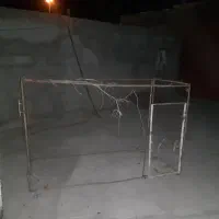 قفس بزرگ آهنی مرغ