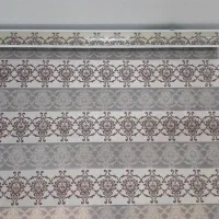 پرده زبرا تمیز و سالم