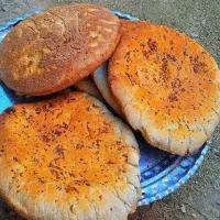 پخت نان آتیشی نان بزرگ ۸۰ کوچک ۶۰گناباد روشناوند