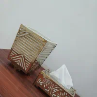 سطل زباله و جا دستمال